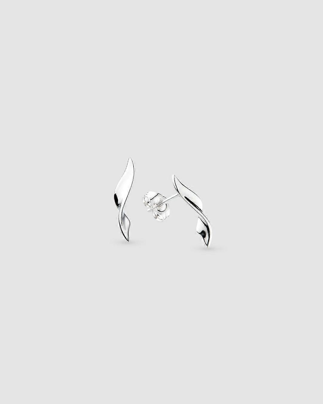 Kit Heath Serenity Curve Small Stud Earrings | Acotis