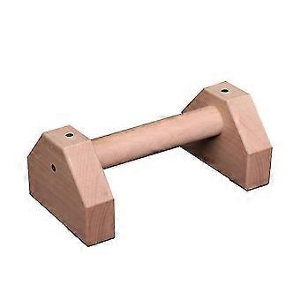 Liegestützständer aus Holz mit rutschfester Unterseite, 30 cm, geeignet für Krafttraining, Heimtraining