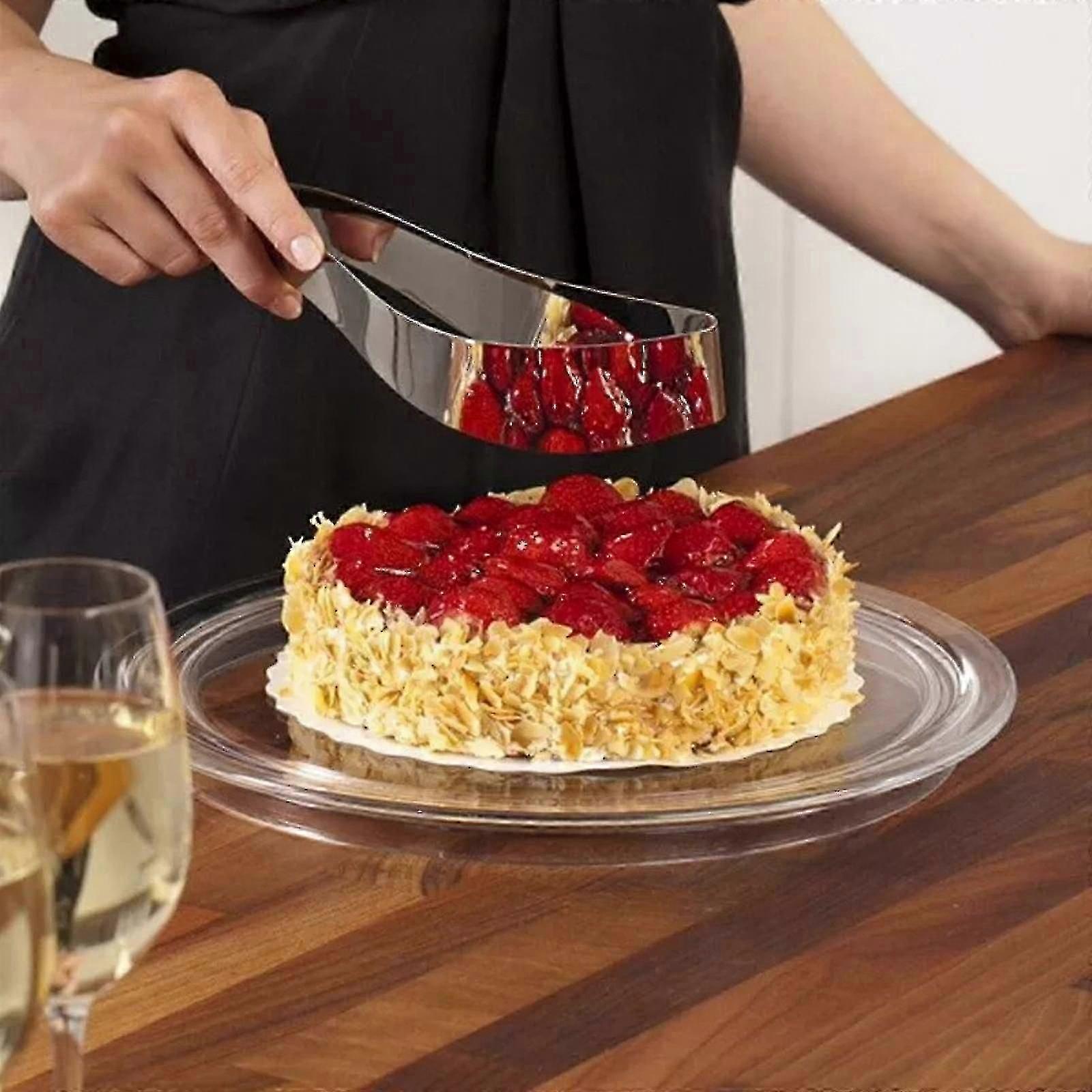 New Cake Pie Sheet Guide Cutter Server Bread Slice Kitchen Gadget,T