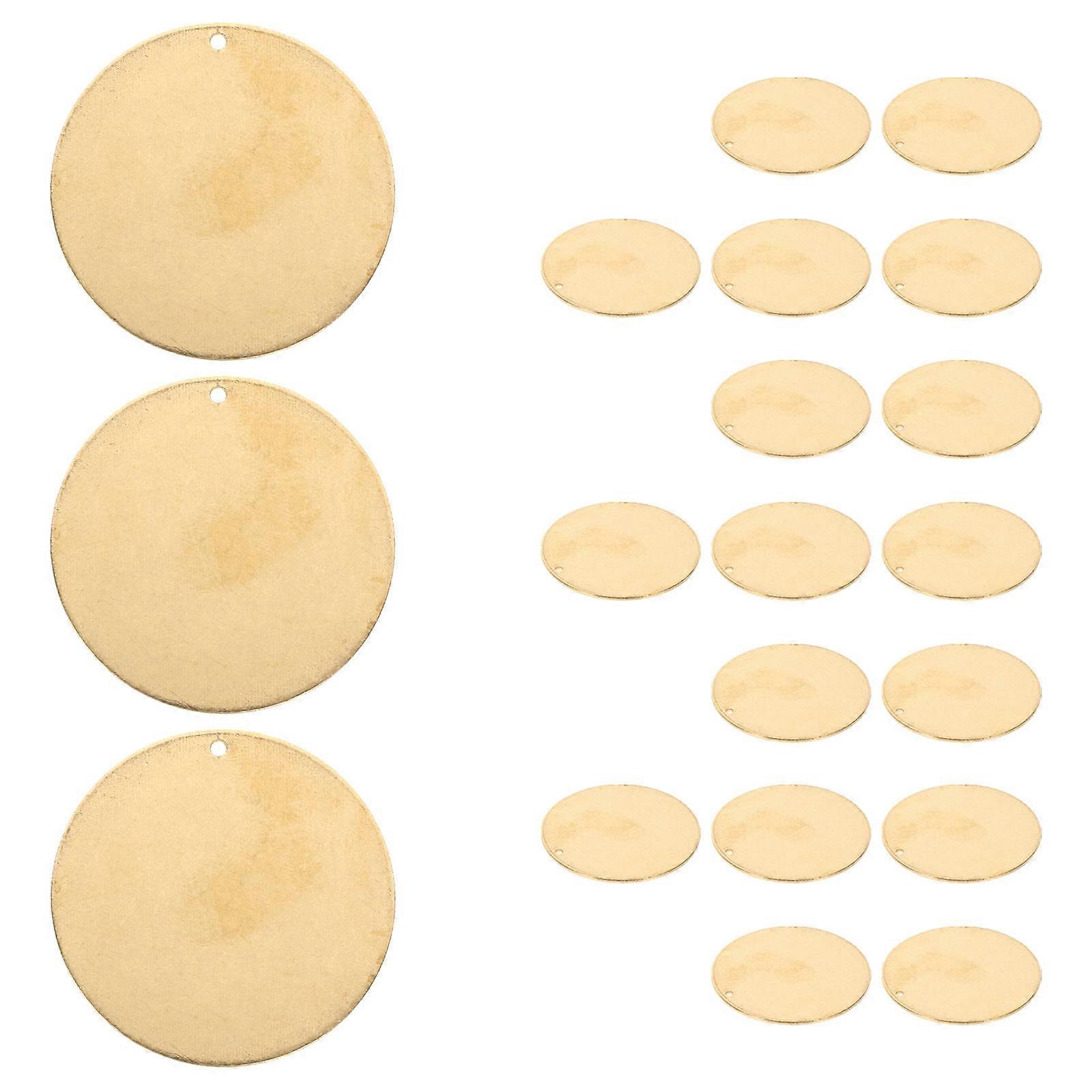 Brass Valve Tags for Correctional Facility Labeling 20Pcs