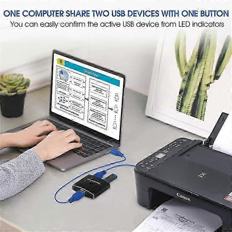 Dual-PC USB 3.0 Sharing Hub