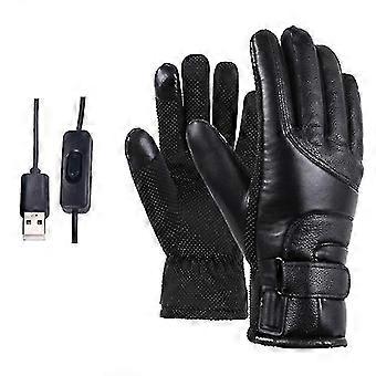 Guantes eléctricos calefactables Invierno impermeable a prueba de viento - Guantes eléctricos calefactados -