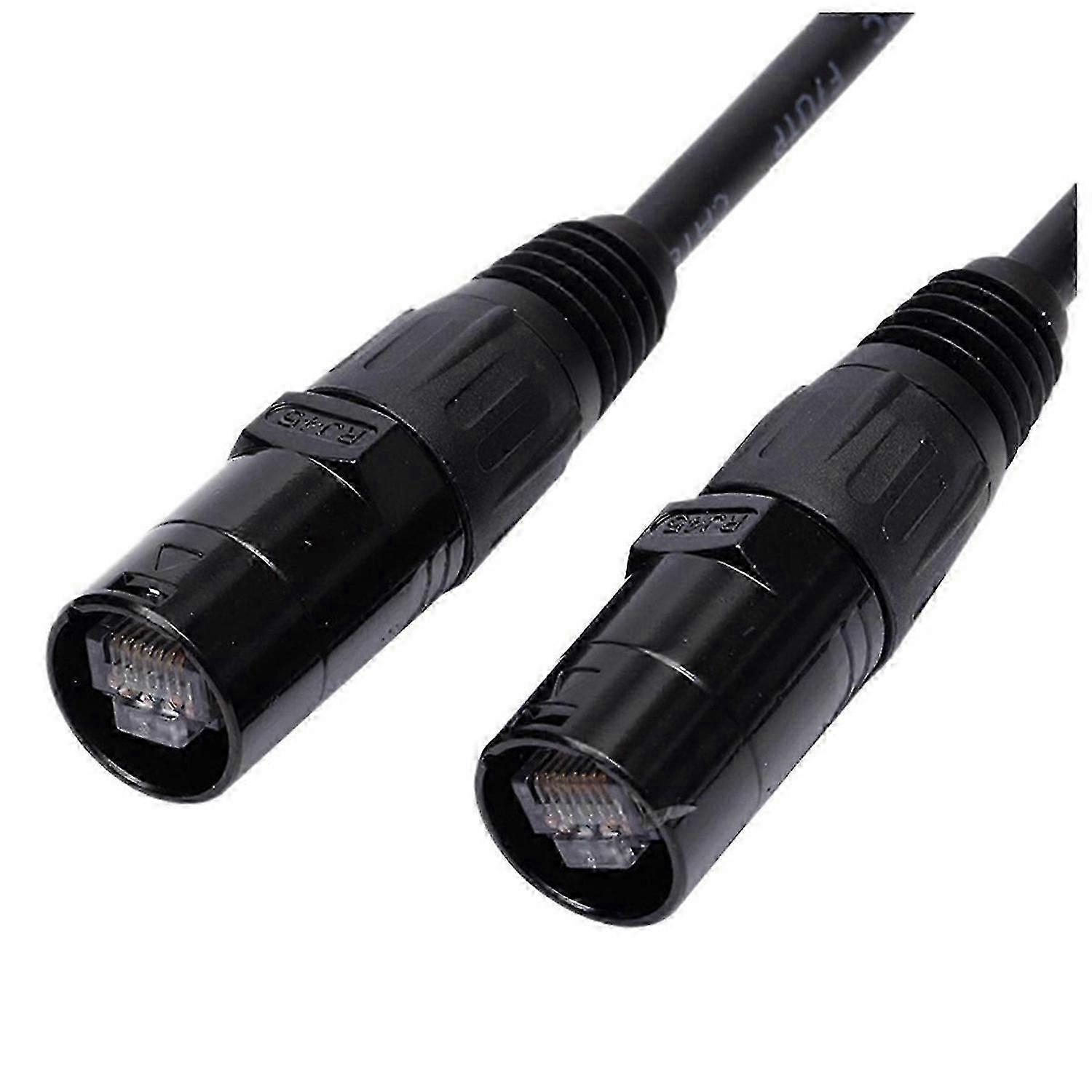 CAT6 Ethercon Cable EtherCON-Compatible RJ45 Connector,2 Meter