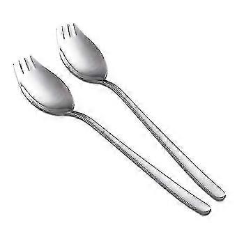 Stainless Steel Camping Long Handle Camping Flatware compatible with Hiking, Camping, Backpacking, Bbq (3pcs) cy