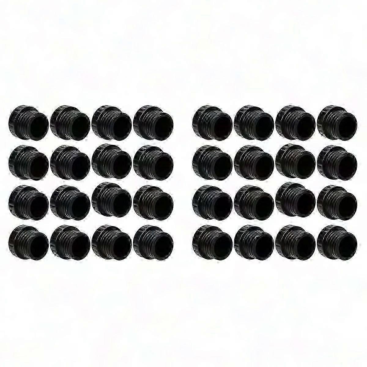 32-Pack E26 Light Bulb Socket Safety Caps, Child-Proof Socket Covers, Electrical Outlet Plugs