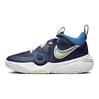Nike Team Hustle D11 GS 'Midnight Navy Barely Volt' DV8996-401