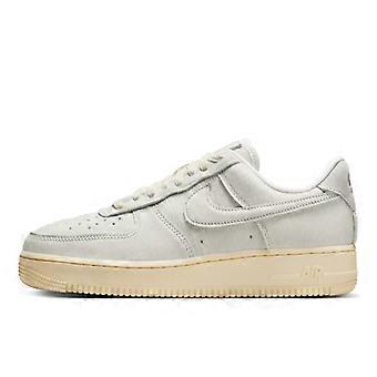 Scarpe da skateboard basse Nike Air Force 1 antiscivolo e resistenti all'abrasione da donna, beige II7398-100