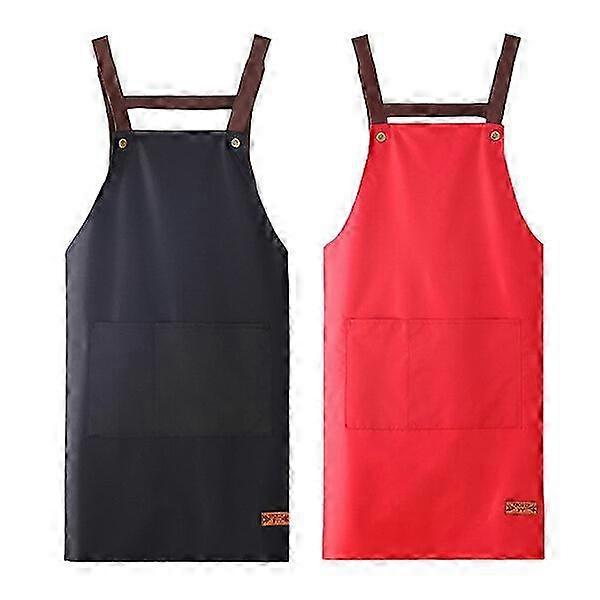 PVC Cooking Apron With Storage Pockets