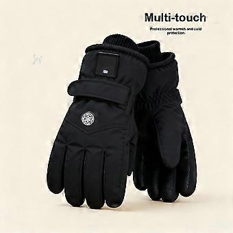 Electric Heating Gloves Heat Charging Warm USB Gloves Cycling Men Women Winter Smart Graphite Warmers