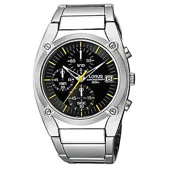 Lorus Watches Quartz Analog Man Watch with RM385AX Stainless Steel Bracelet
