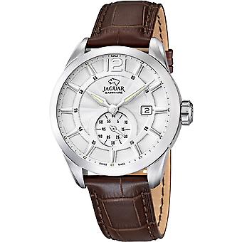Jaguar Acamar Quarz Analog Herrenuhr mit J663/1 Kuhfell Armband