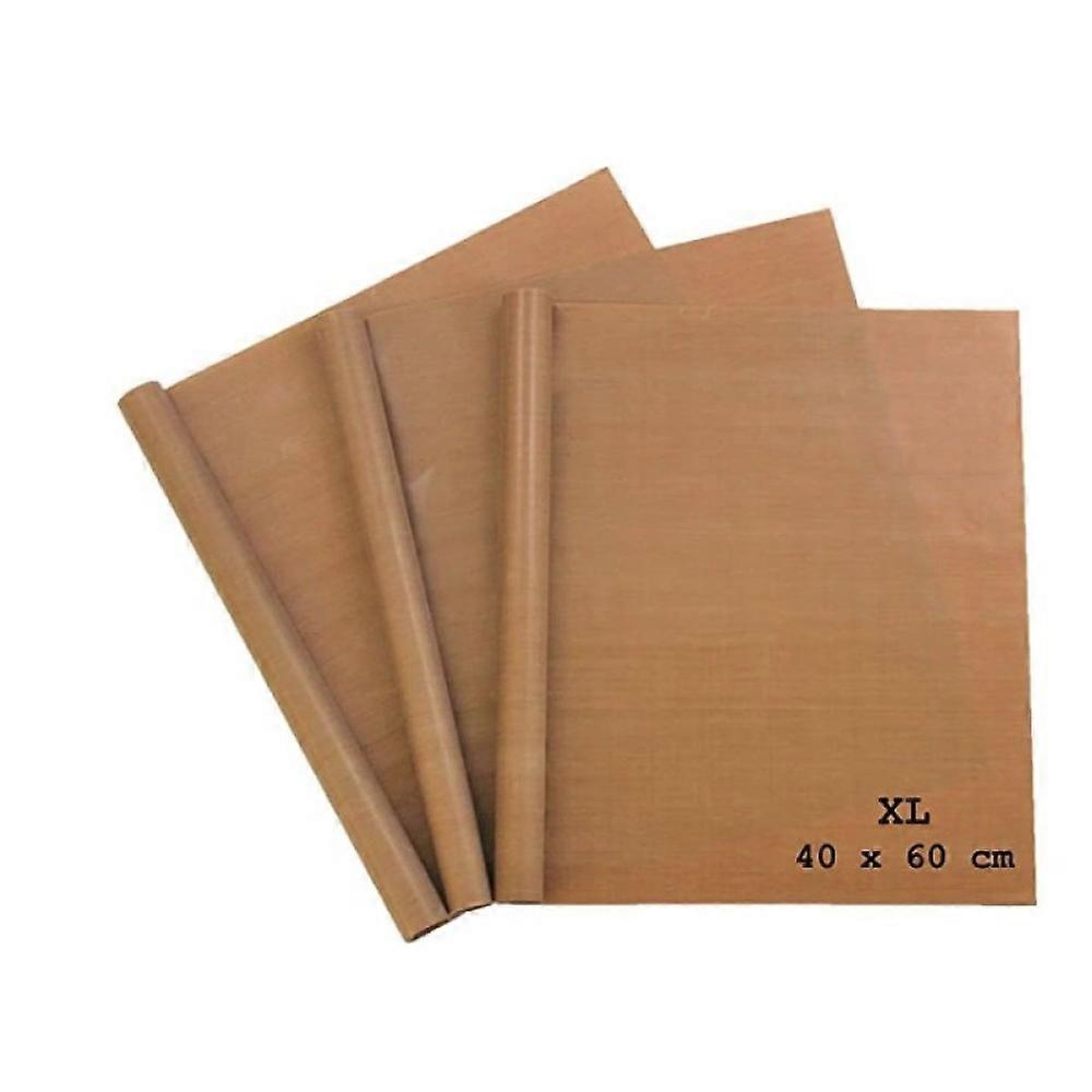 Non-Stick Reusable Heat Press Sheets, Temperature-Resistant Baking Liners
