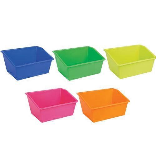 YELLOW Sufficient, Reliable Material with Practical Design Sturdy Book Bin