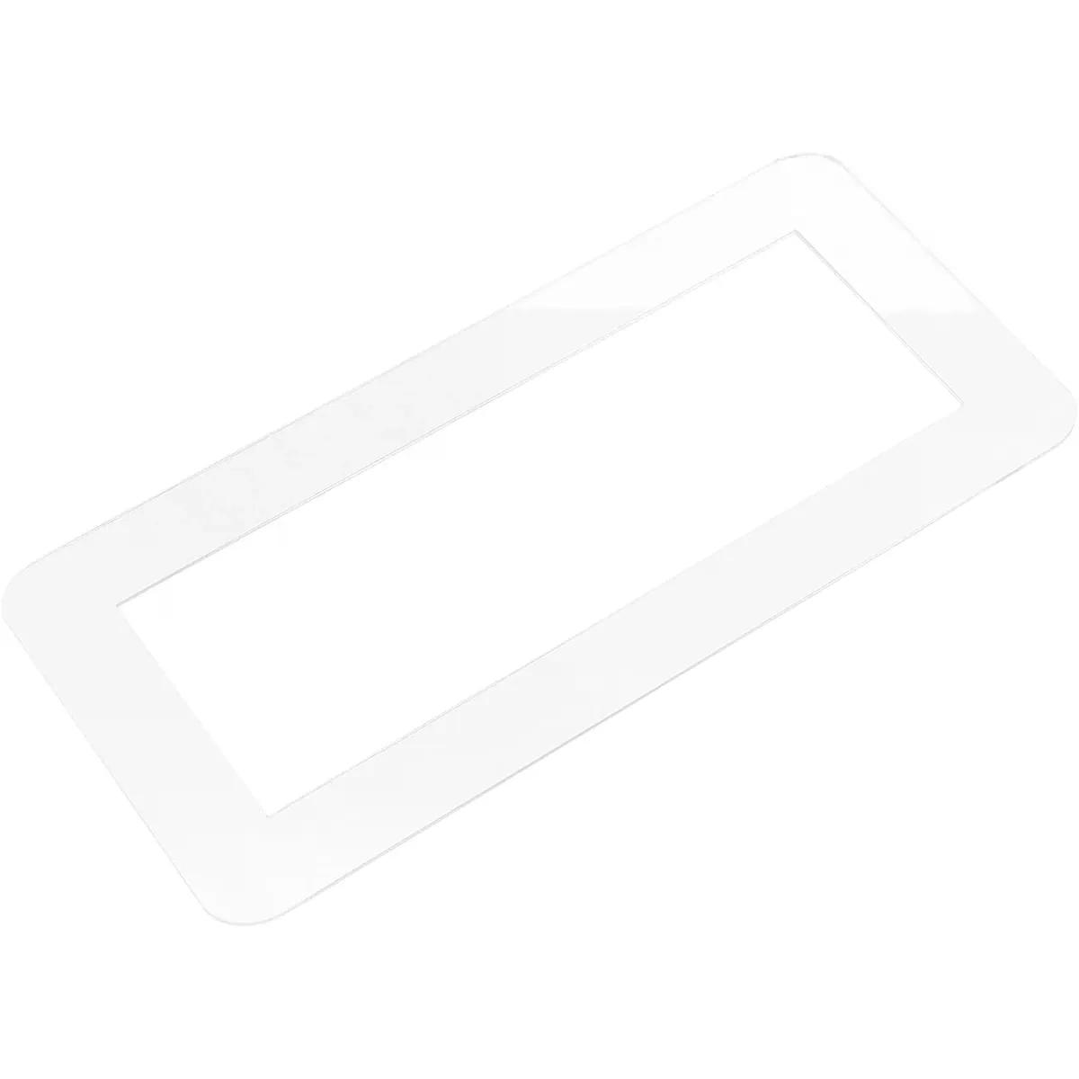 Acrylic Outlet Protector 3 Gang Switch Cover Plate