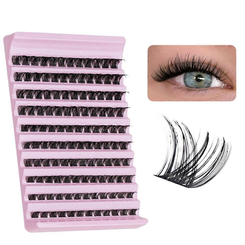 Easy-apply false lashes that help create a striking eye look.C1