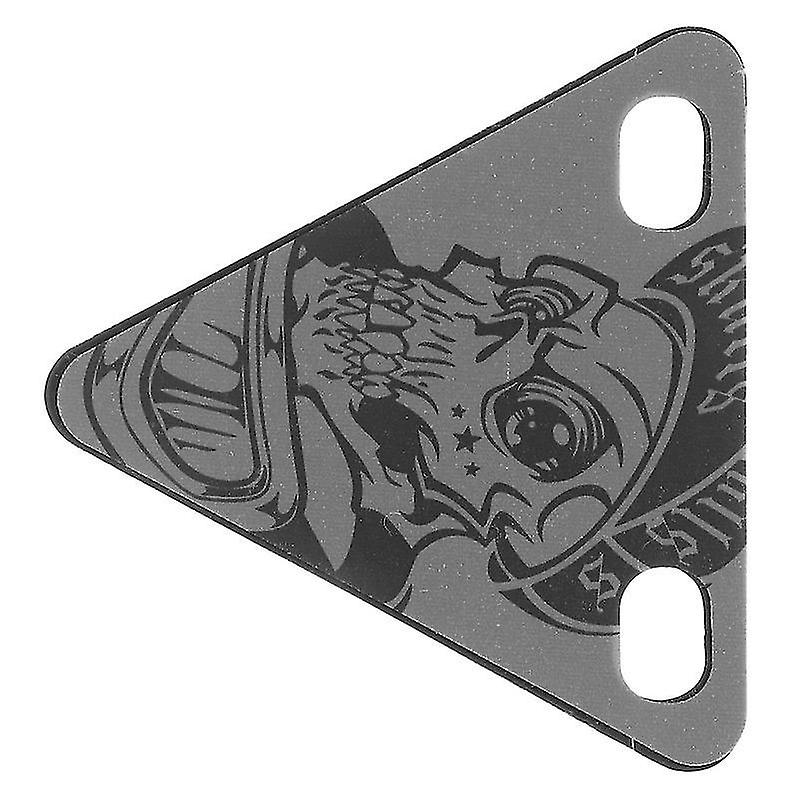 6.5X5.5x0.1cm Reflective Pattern B Vehicle Decals Riding Warning Reflector Riding Magnetic Stickers