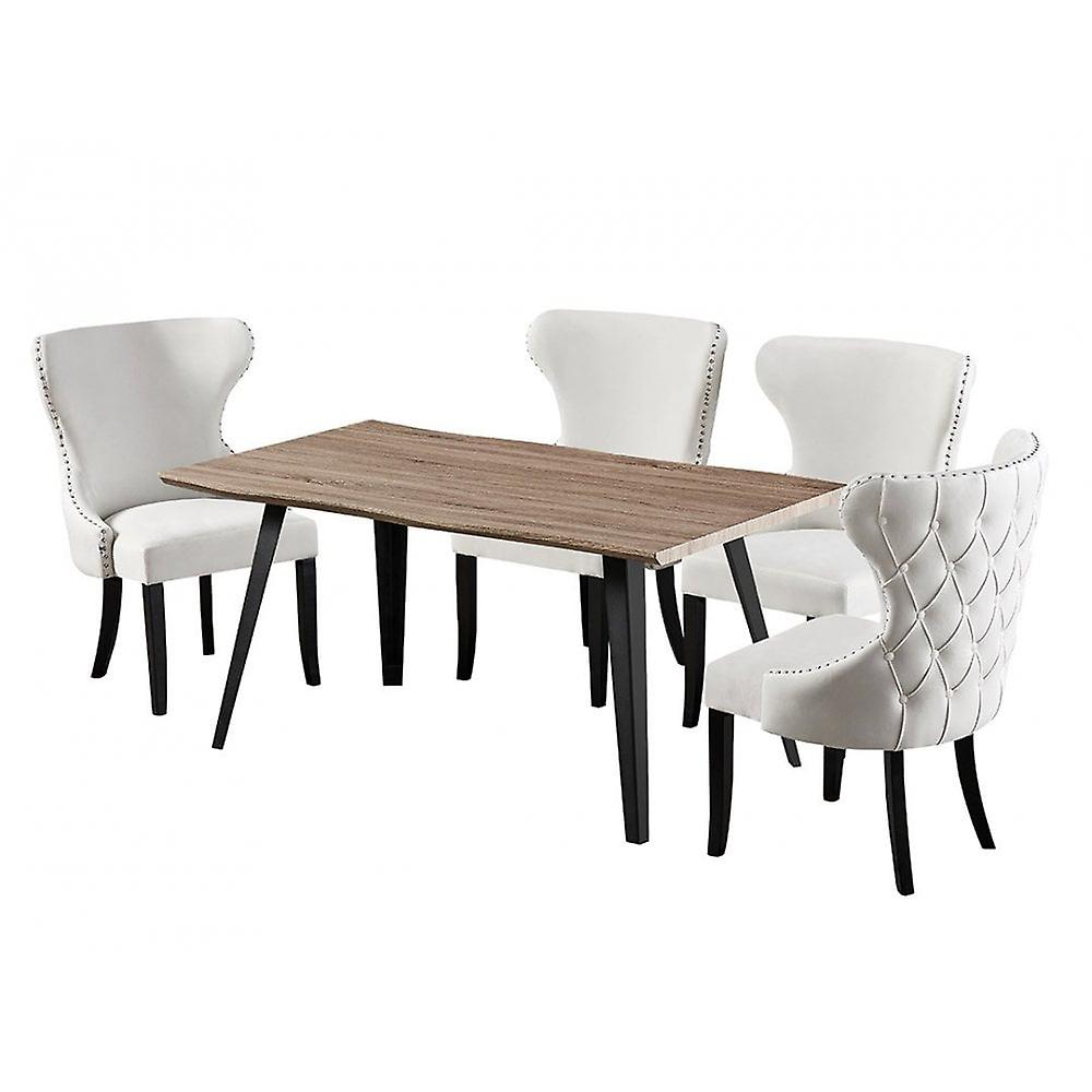 Manuel Lux Dining Chairs - A Table & 4 Chairs