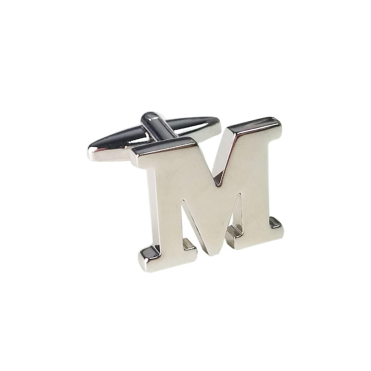 A PAIR Of Small/Medium Sized Initial Letter Cufflinks Children And Adults Letters Are Sold AS A PAIR
