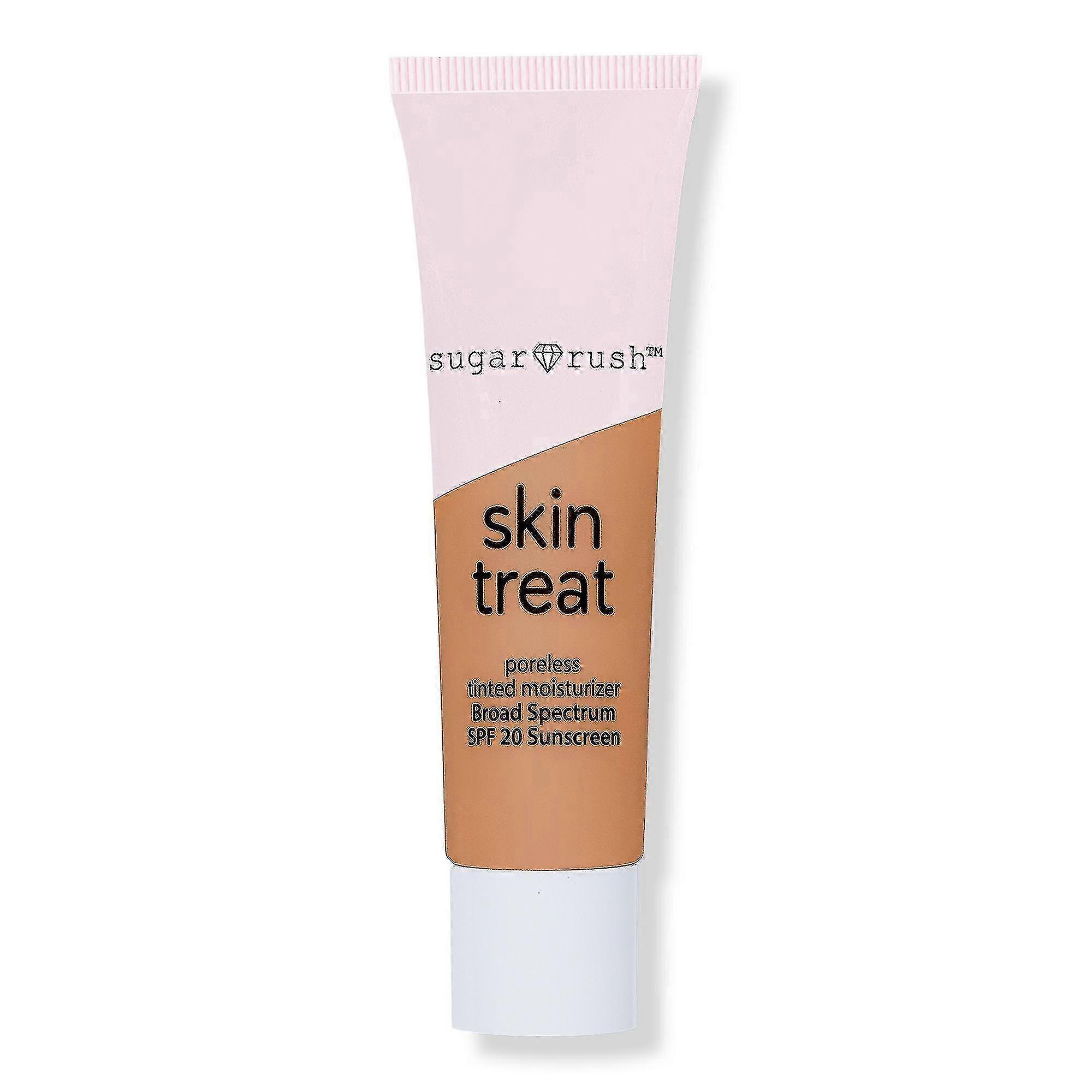 Tarte Sugar Rush,迷你护肤无孔润色保湿霜广谱,Spf 20,棕褐色,0.10 盎司
