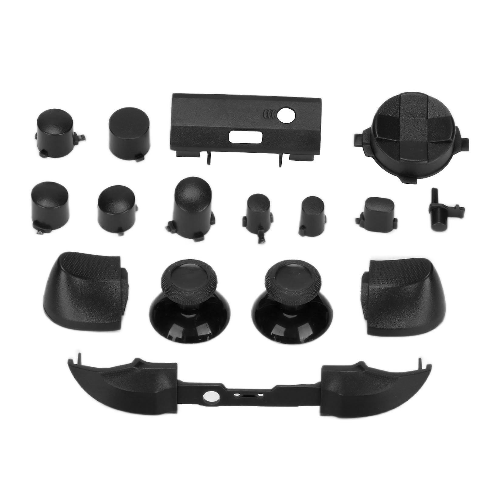 Full Game Controller Button Set Replacement Handles Accessories Kits for Xbox Series XBlack