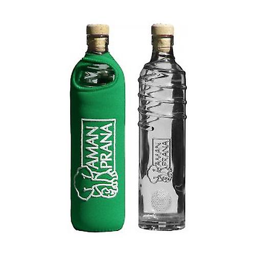 Eco Respekt Bottle in Ecological Glass Green Cover 1 unit of 500ml (Green)