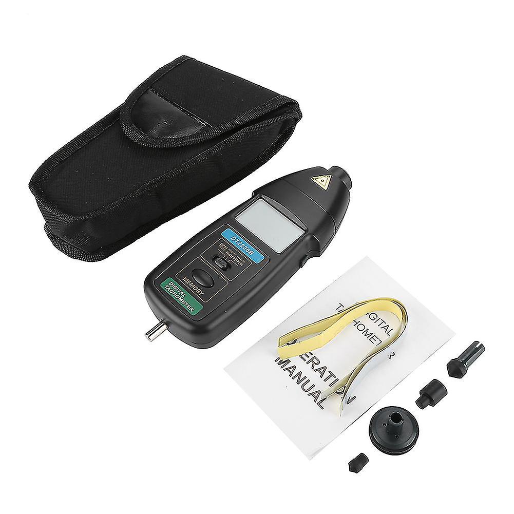 Professional Photo/contact Tachometer Handheld Lcd Digital Tach Meter Tester Dt2236b