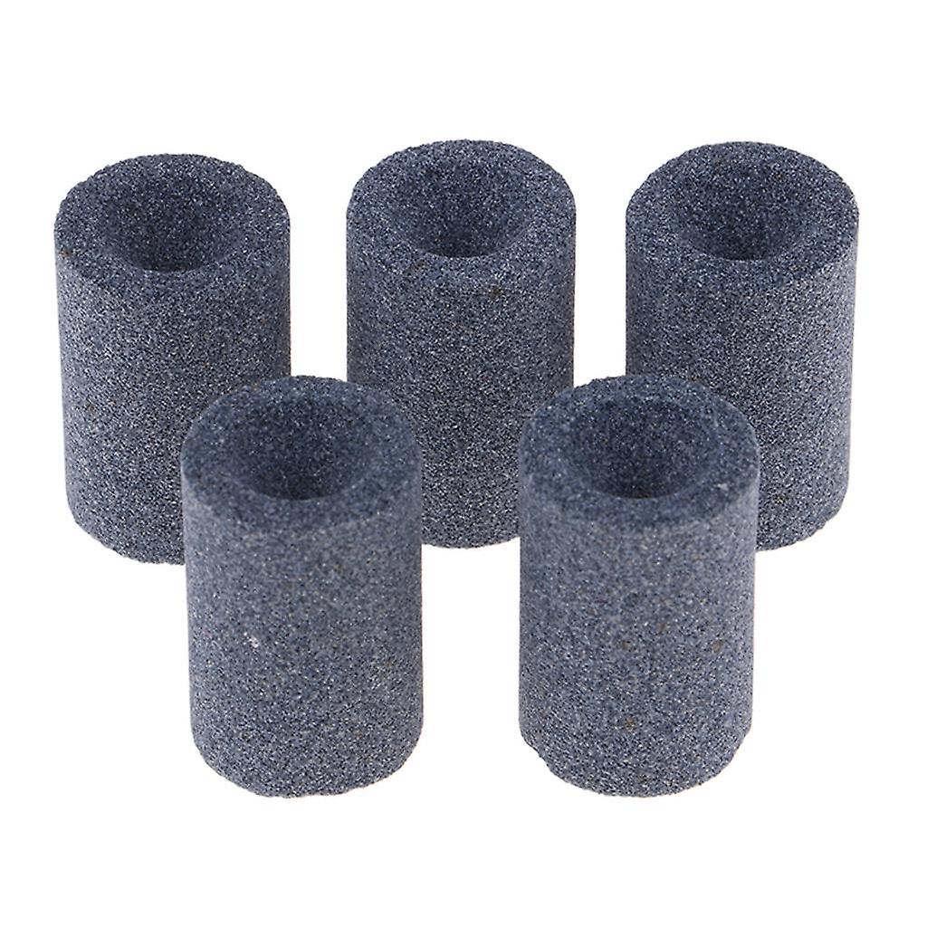 5Pcs Round Darts Tip Point Sharpener Stone Sharpening Stones Burrs Remover