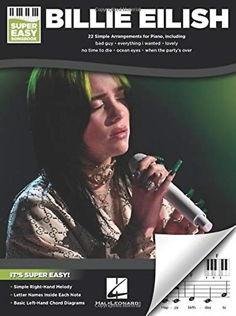 Billie Eilish  Super Easy Songbook Paperback Book