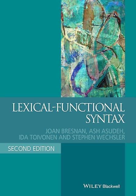 Lexicalfunctionele Syntaxis door Stephen Wechsler Paperback