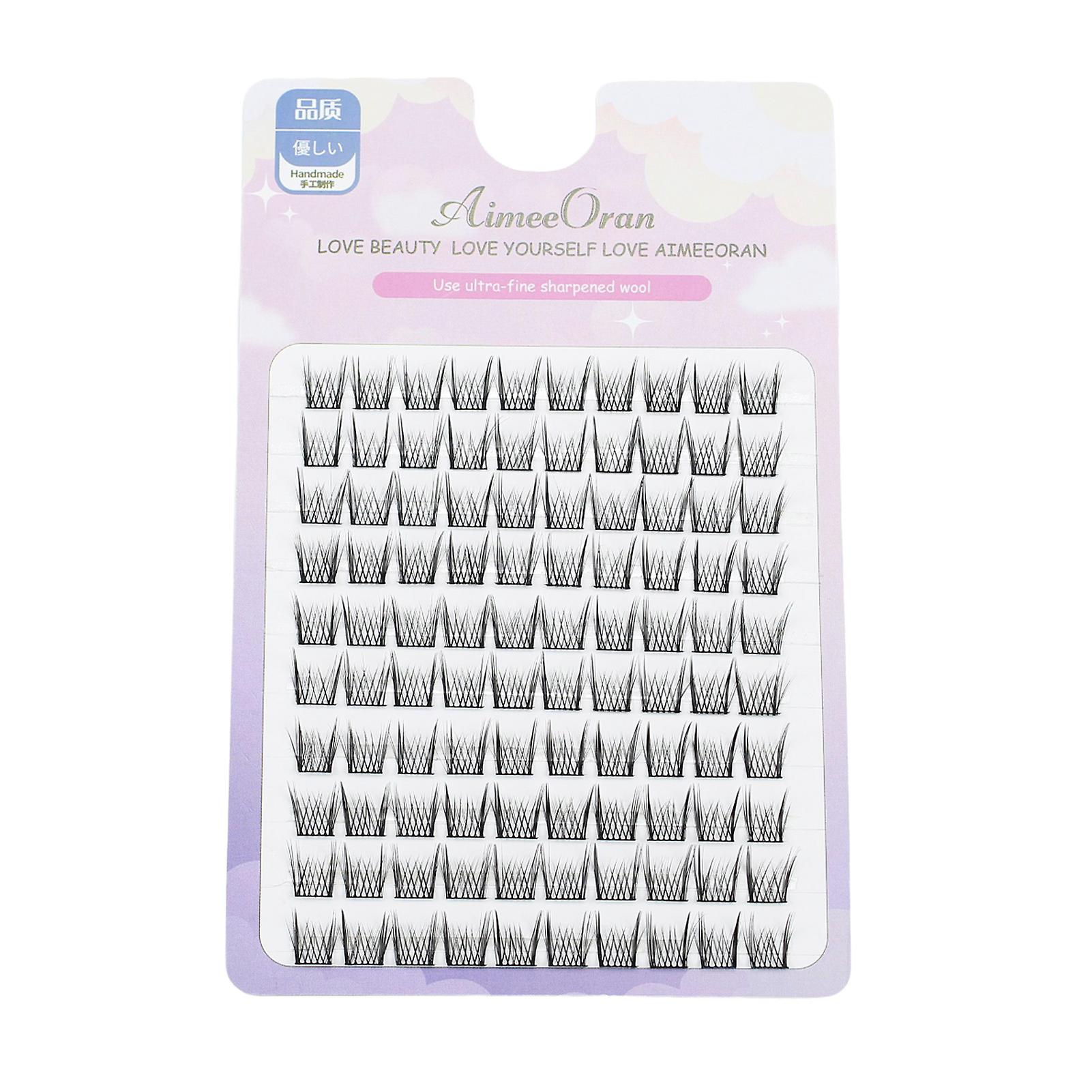 Simulated False Eyelashes Pack Premade Volume Soft Fluffy Lashes