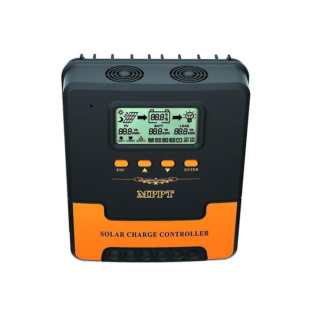 20a Mppt Solar Charge Controller 12v 24v Auto Adapting Lead Acid Lithium Battery Charging Controlle