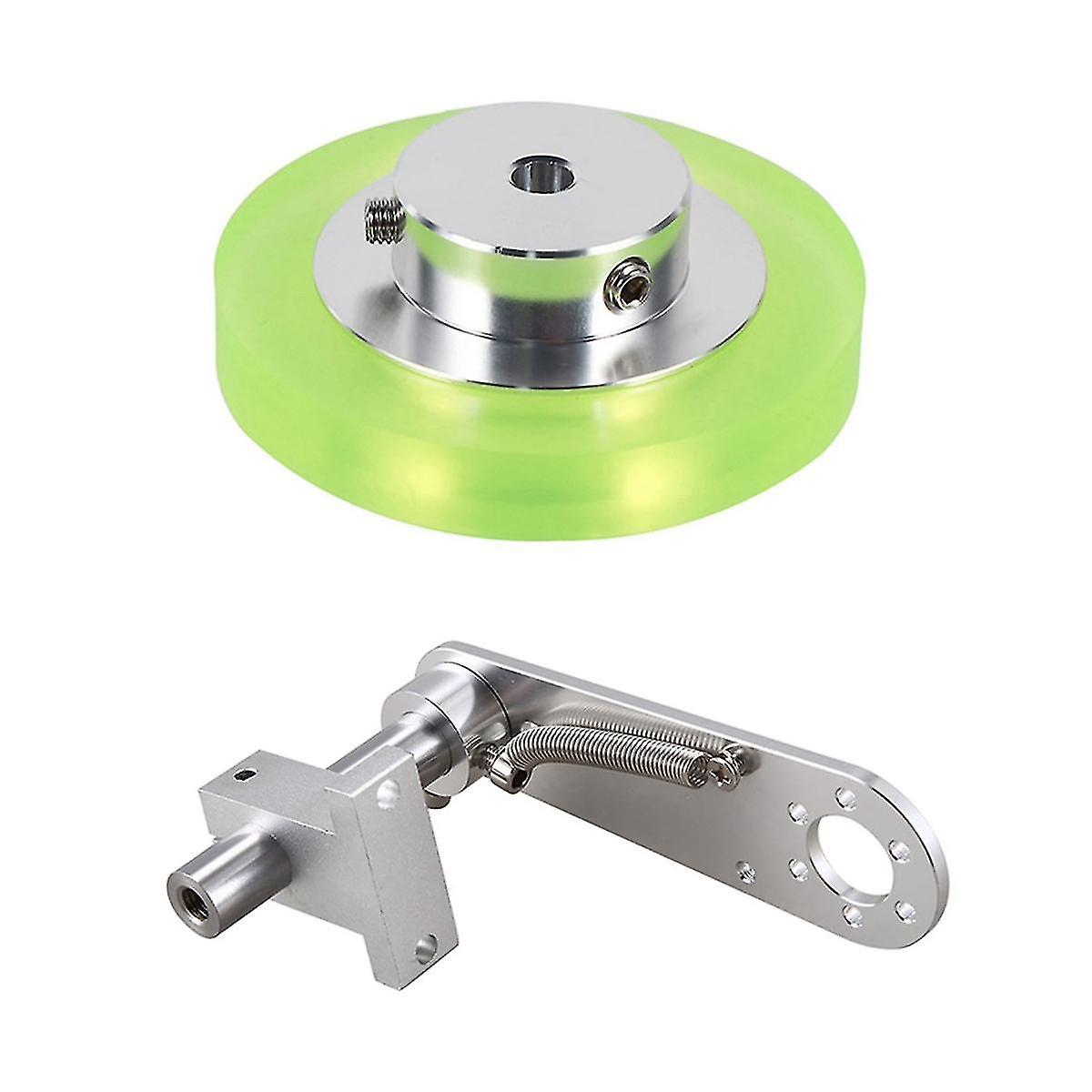 200mm aluminiu poliuretan industrial encoder roată de măsurare a roții cu tip 20mm aluminiu encoder suport de montare