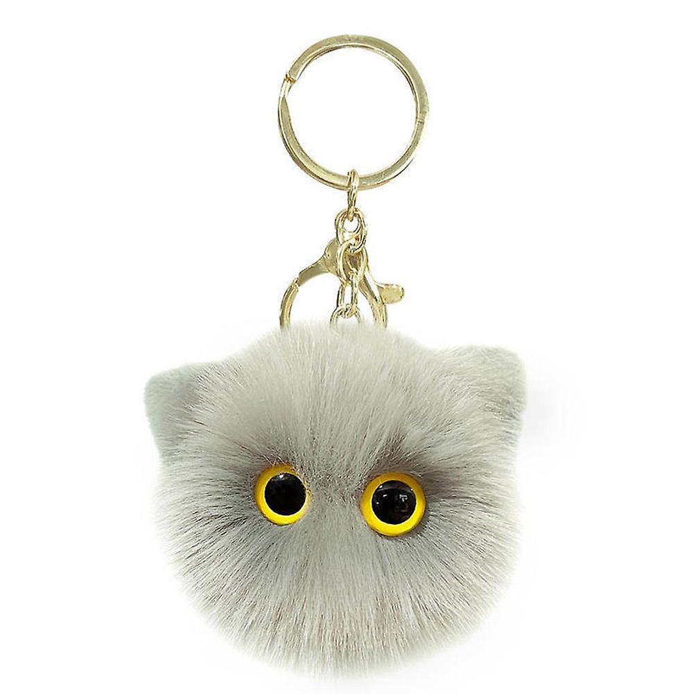 Animal Shape Plush Keys Chain Supple Comfortable Keychain Pendant for Backpack Backpack Wallet
