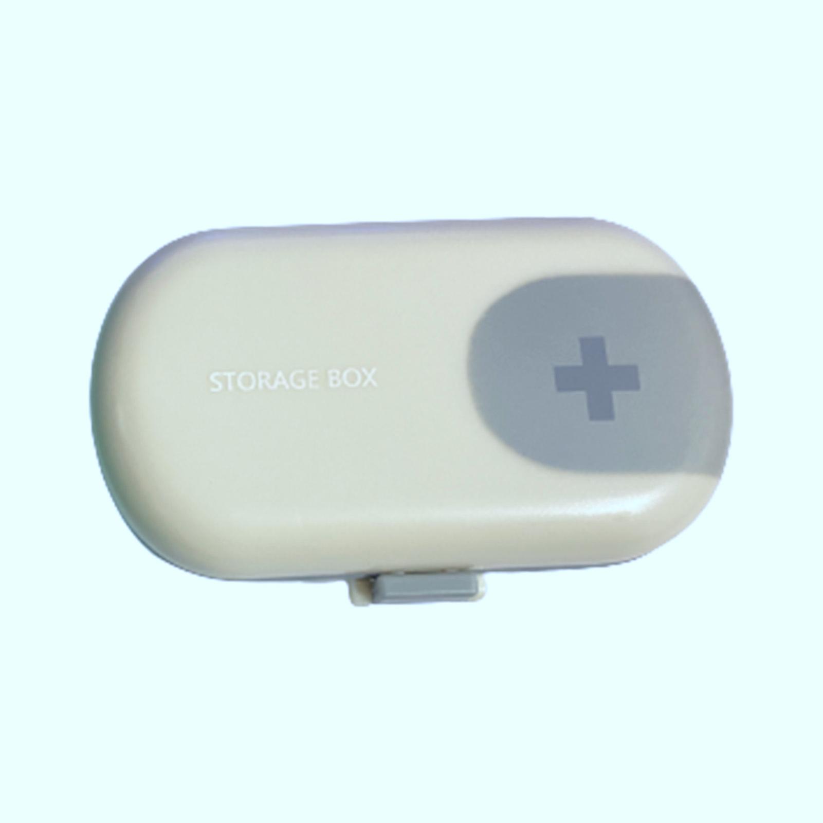 Large Capacity Storage Box Portable Travel Pill Box