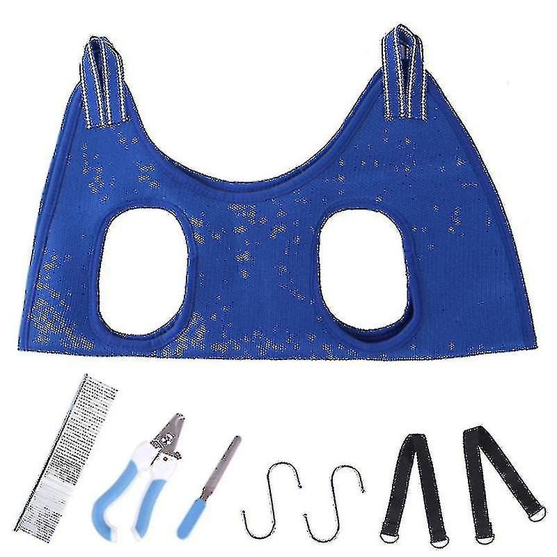 Pet Dog Grooming Hammock Harness With Clippers, Trimmer, File, Comb,breathable Dog Hammock Restraint