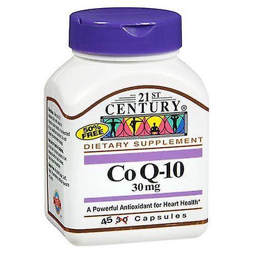 21st Century Co Q10 ، 30 مجم ، 30 كبسولة