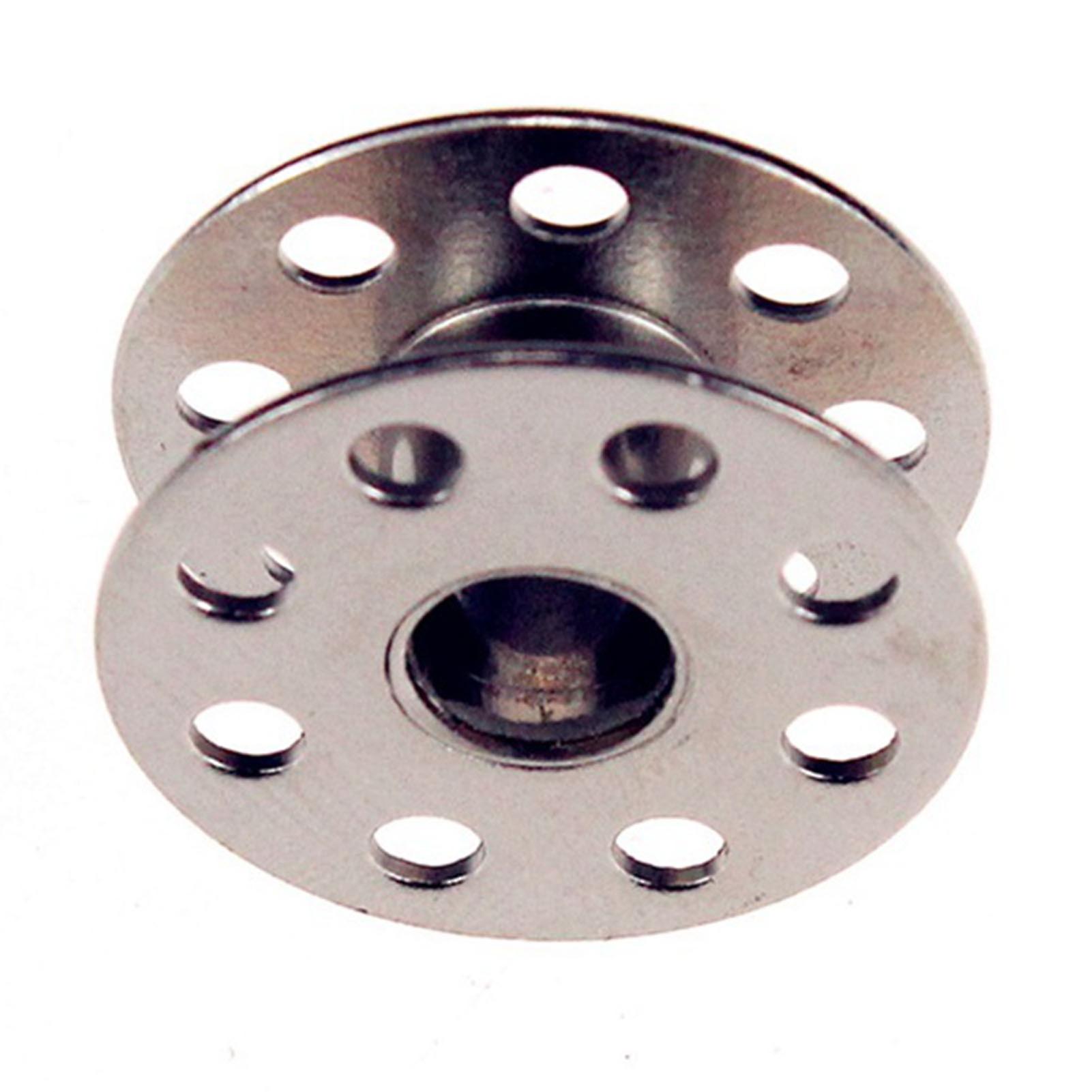 Strong Durable Iron Sewing Machine Bobbins 8-Hole Metal Spools