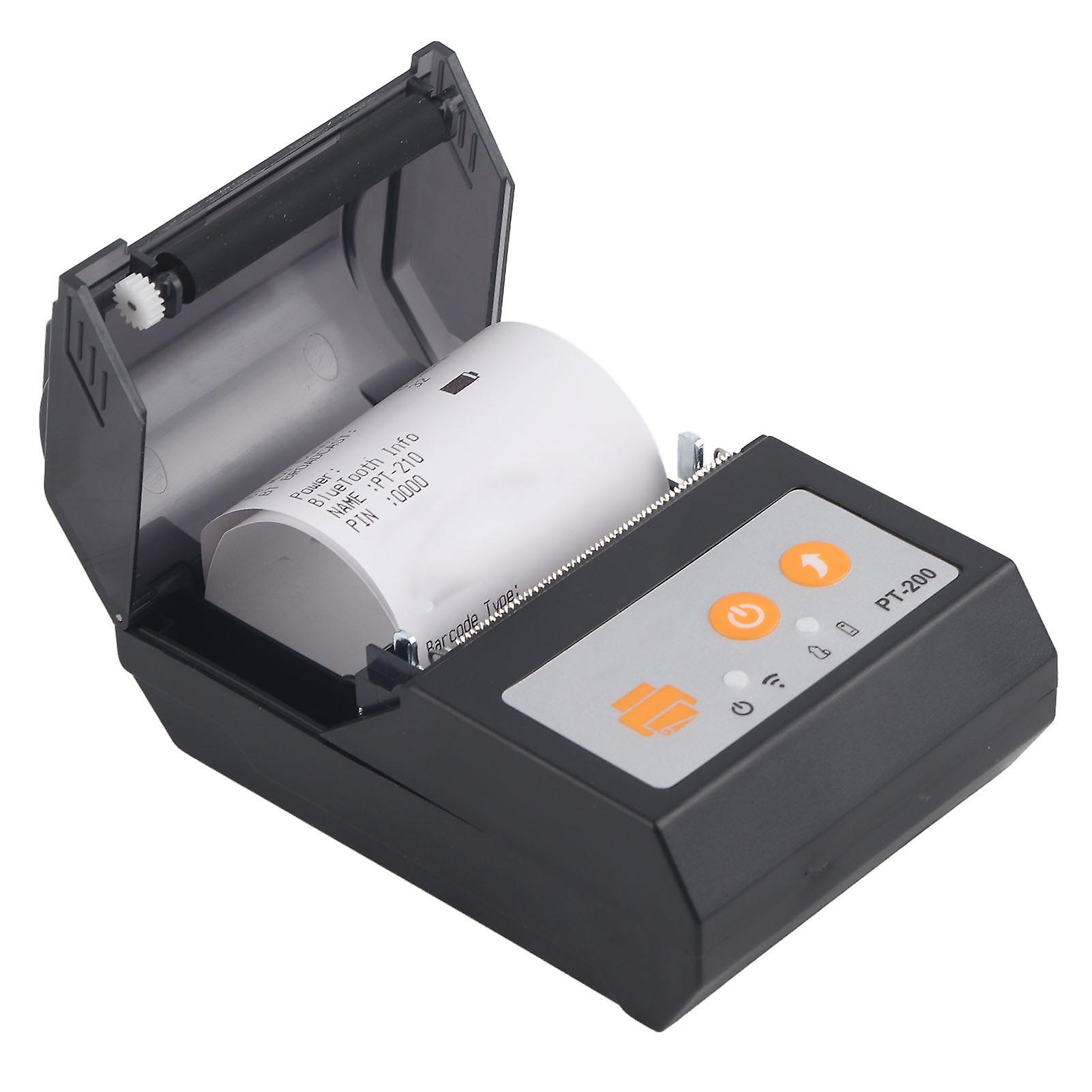 Portable Mini Bluetooth Printer 58mm Handheld Wireless Thermal Printer 110-240V EU