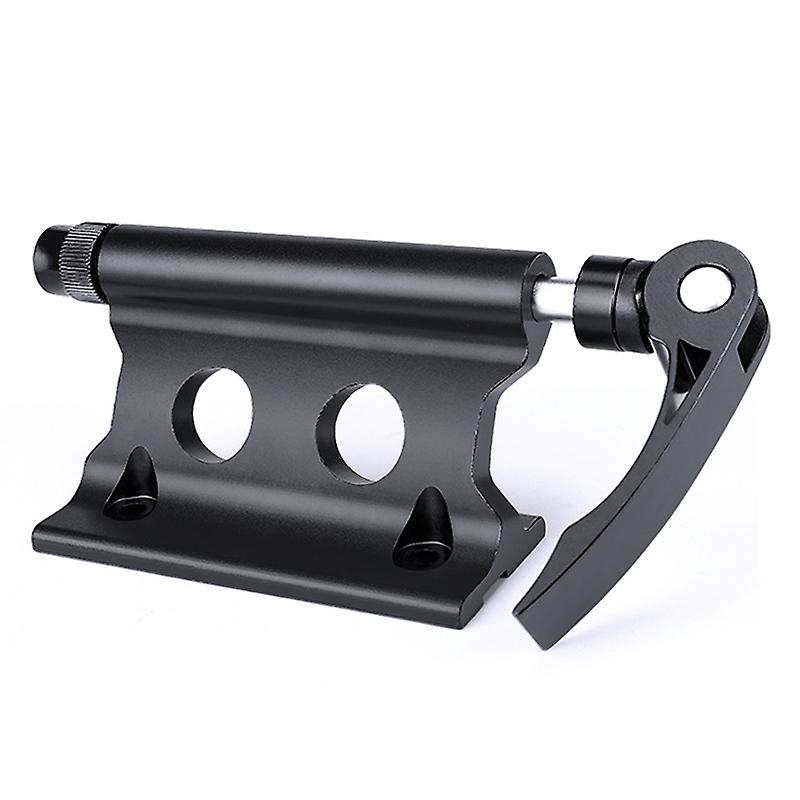 Pince de fixation pour fourche avant de vélo de montagne - Pour une libération rapide des produits de voyage en plein air - Noir