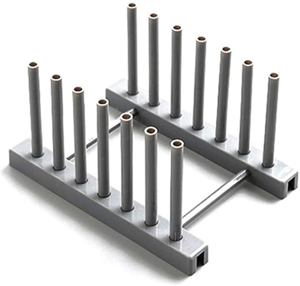 Kitchenware Plate Holder Pot Cover Kitchen Shelf Drainer Grey