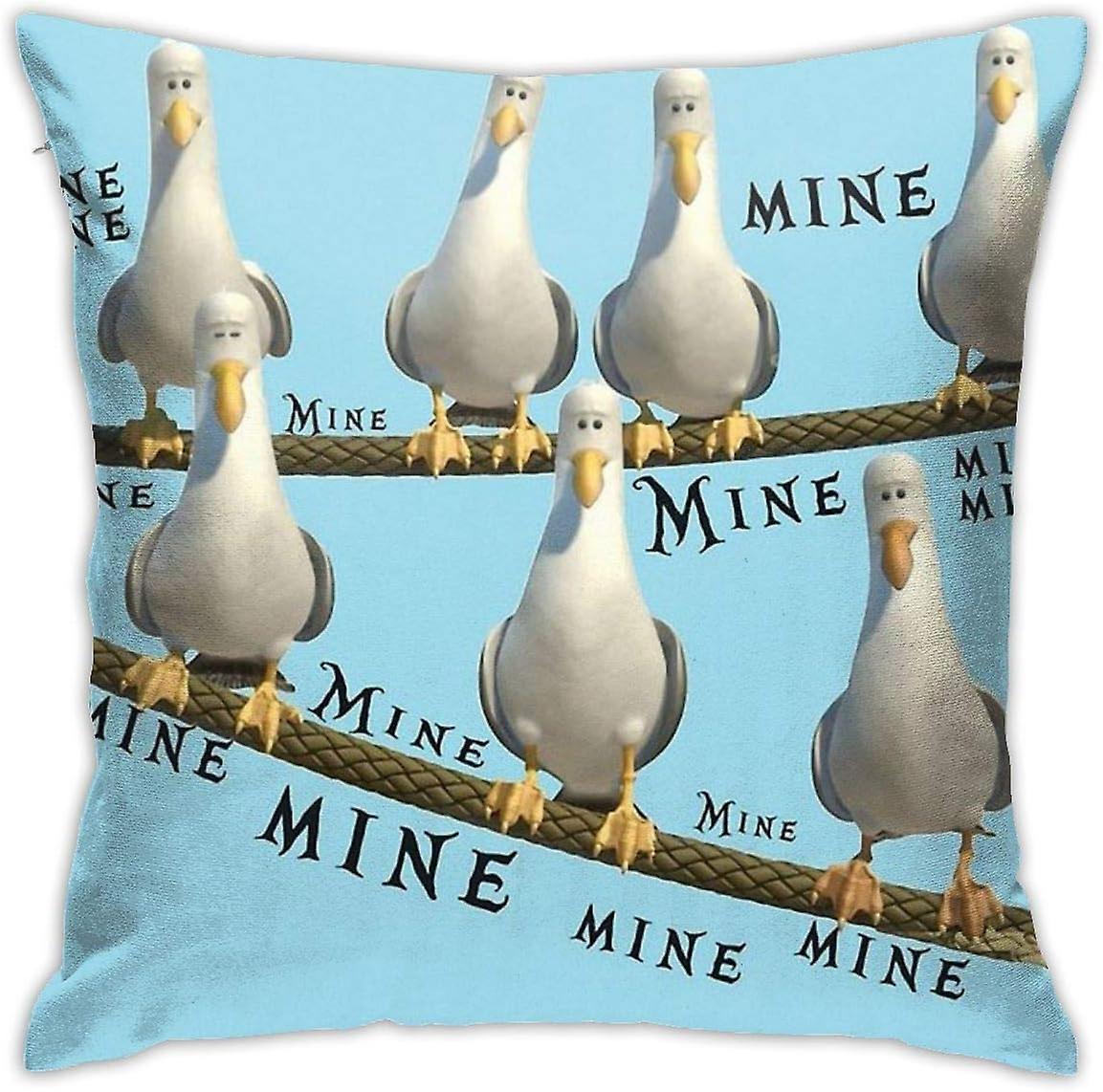 ニモクッションスロー枕カバーソファ寝室用装飾枕カバー45CM * 45CM AA-2517を見つけることから鉱山のカモメ