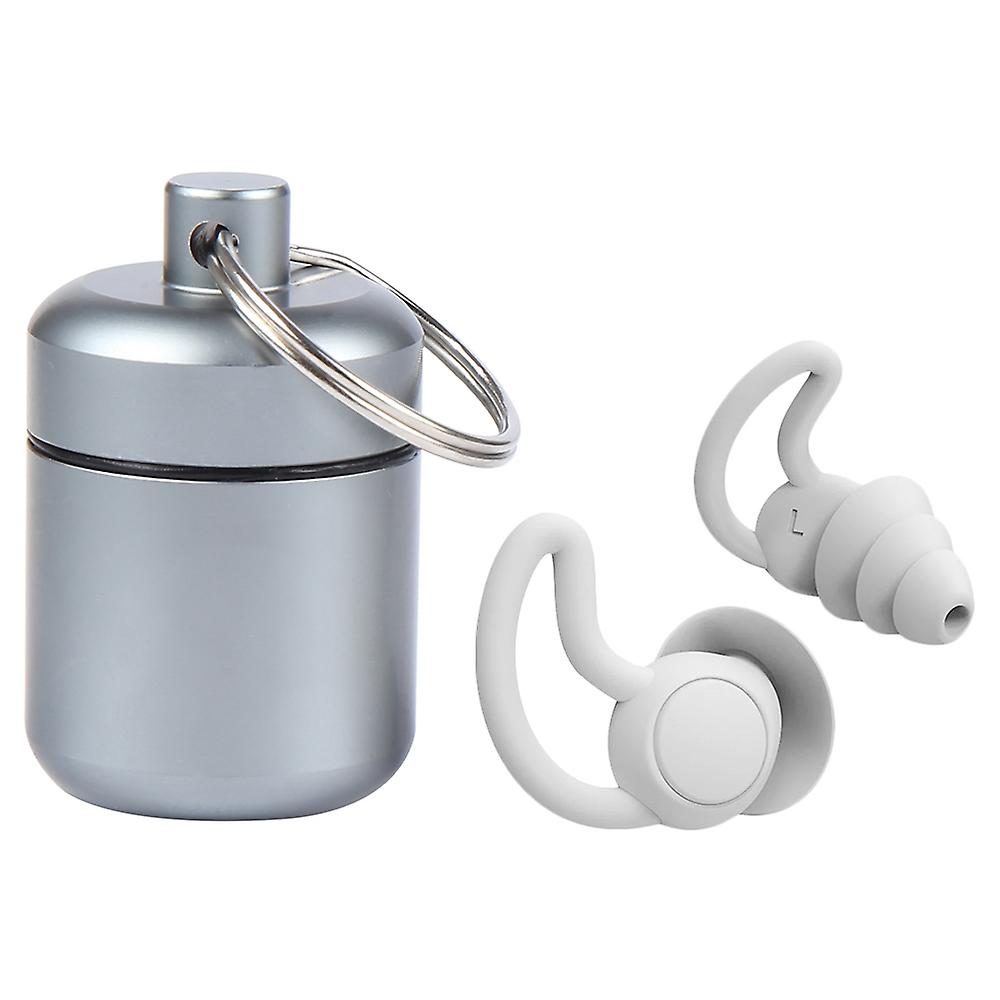 Three Layer Nano Silicone Sleeping Noise Reduction Earplugs