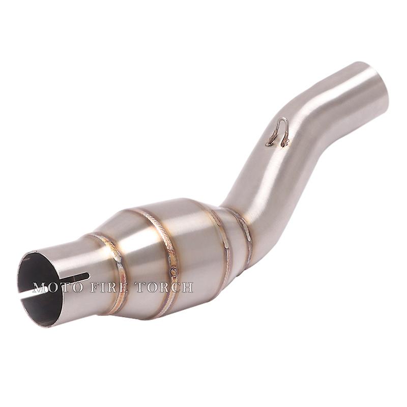 Slip On für Benelli 302s BJ300GS-3 Motorrad Auspuff Flucht system modifiziert Schall dämpfer Edelstahl Mittel glied rohr mit Katalysator