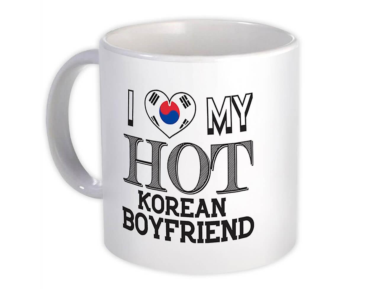 Presentmugg: Jag älskar min heta koreanska pojkvän söderut