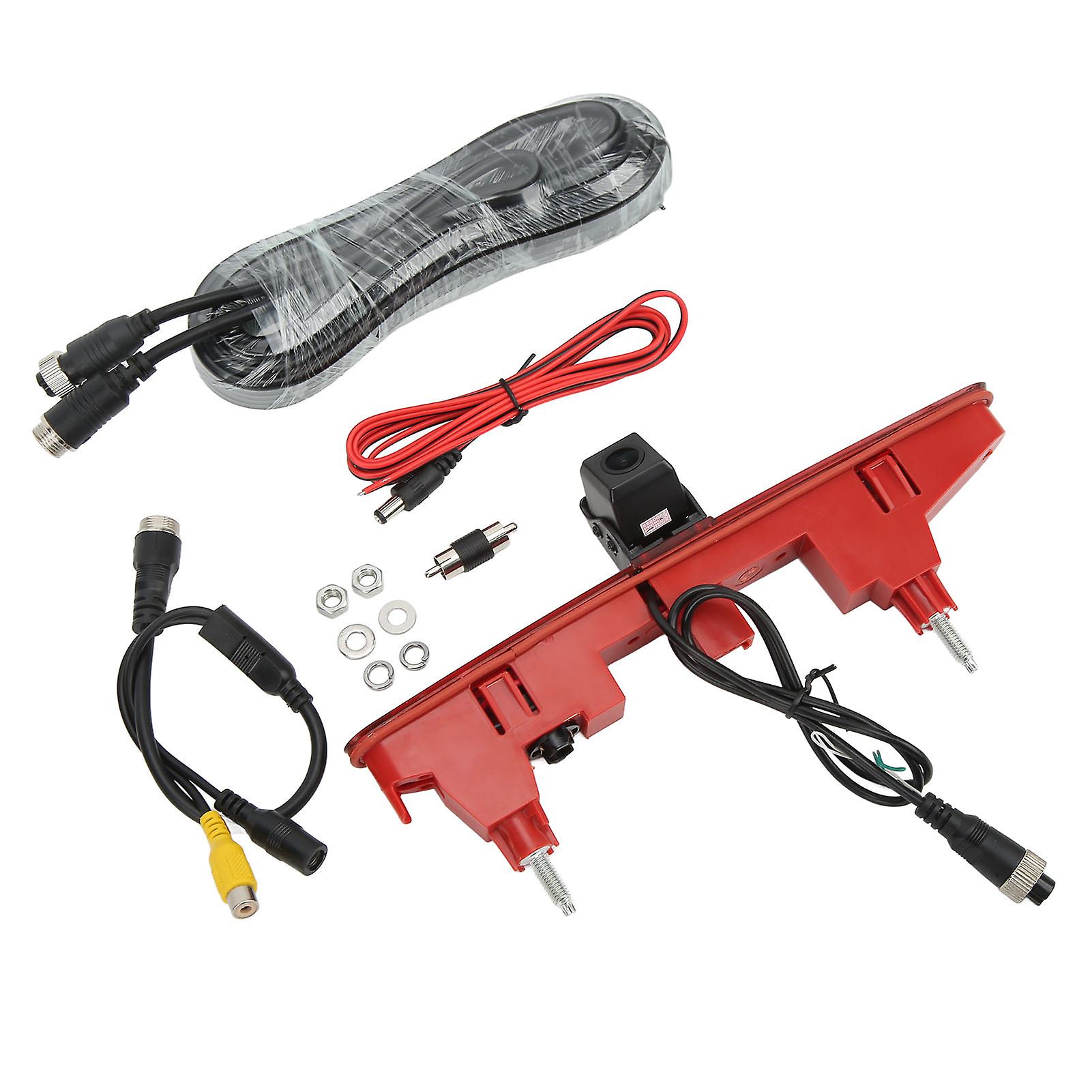 Brake Light Backup Camera 170° Wide Angle High Mount Stop Light Reverse Camera Replacement for Citroen Berlingo 2008‑2016 