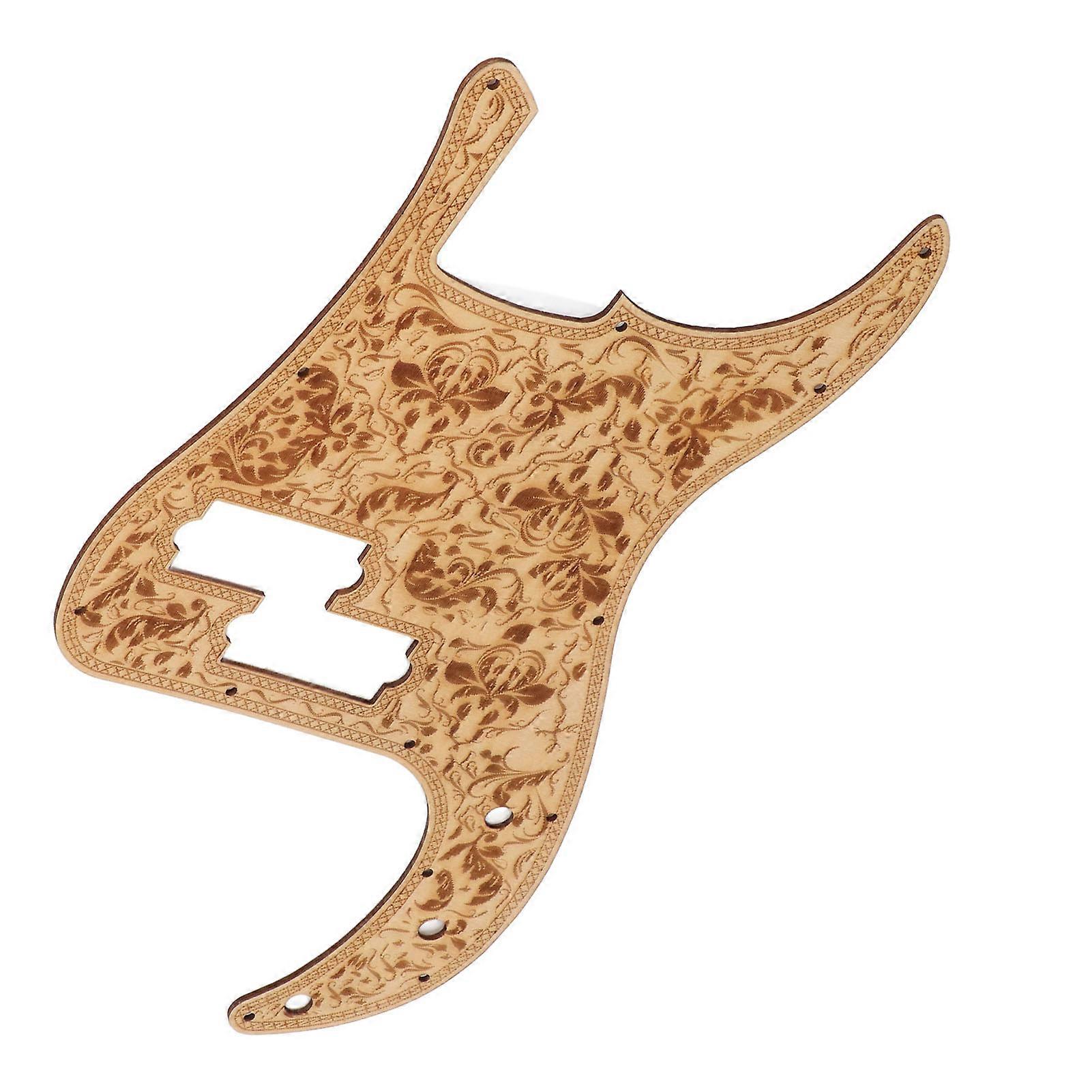 Guitar Pickguard Maple Delicate Decorative Patterns Professional Electric Guitar Pickguard 