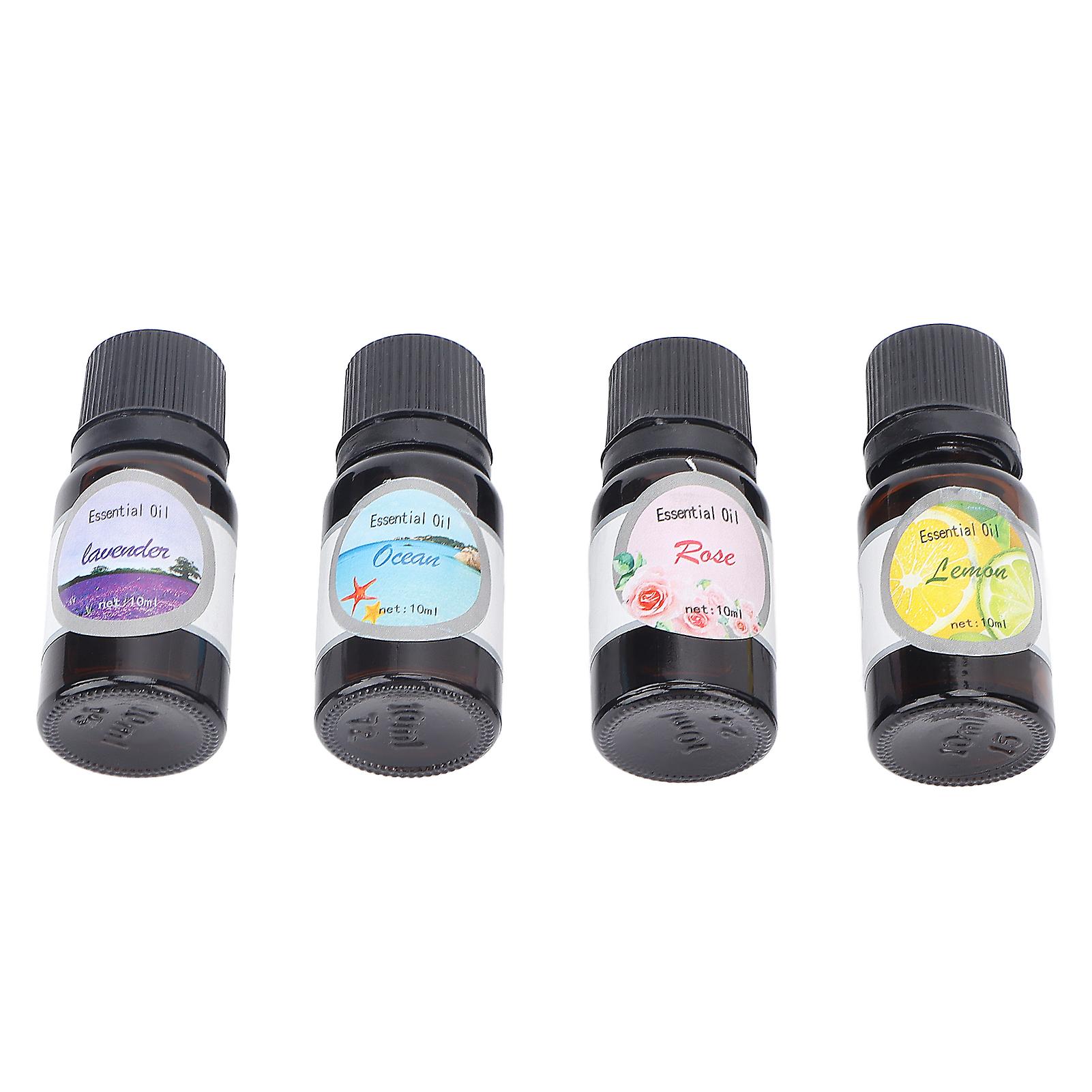 4pcs 10ml Aromatherapy Essential Oils Set for SPA & Humidifier