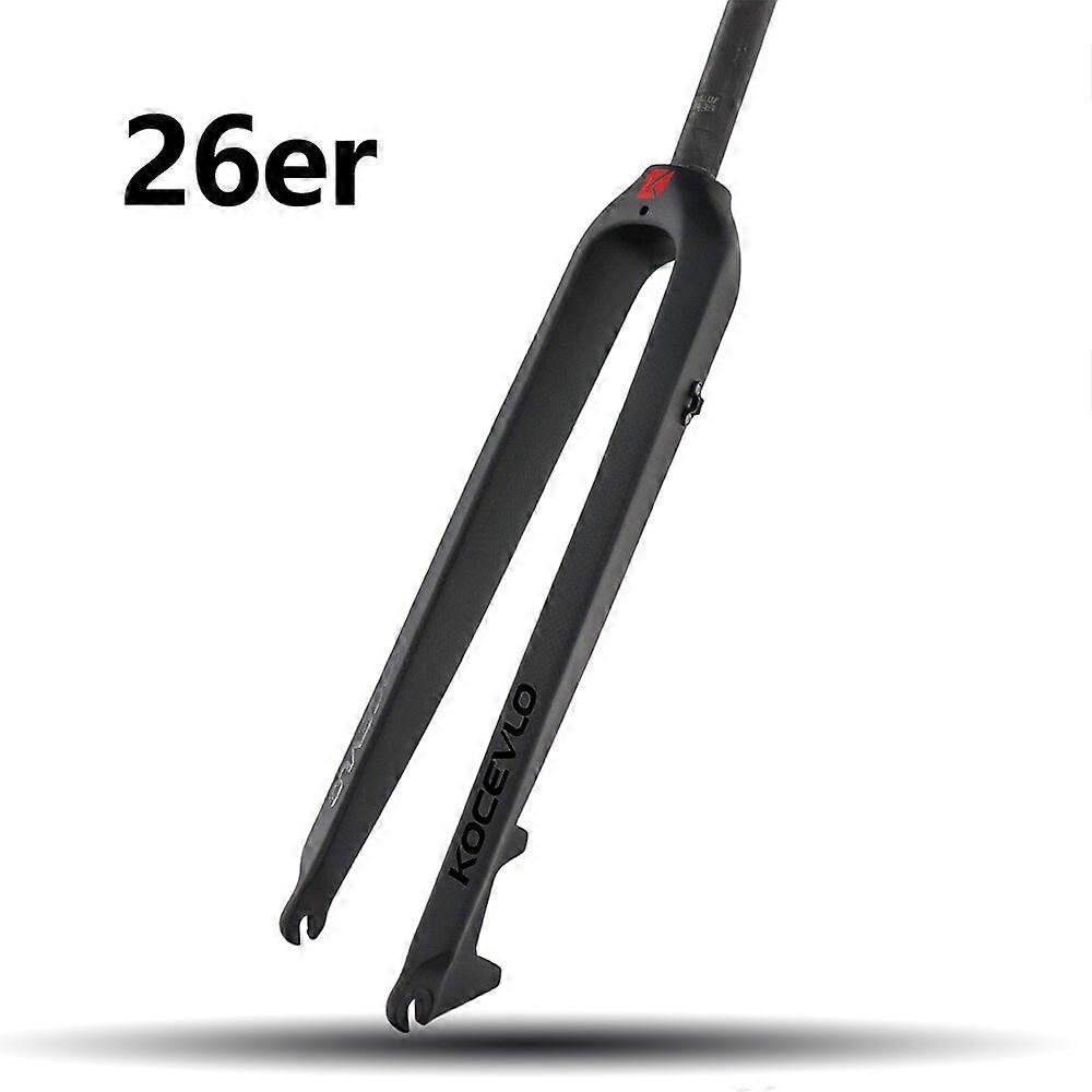 KOCEVLO Full Carbon Fiber Bicycle Road Front Fork Bike Fork Parts Quick Disassembly Matte