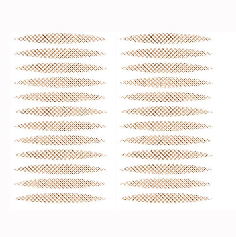 400 Pieces Of Lace Double Eyelid Patch Olive Invisible Non-marking Breathable Lasting