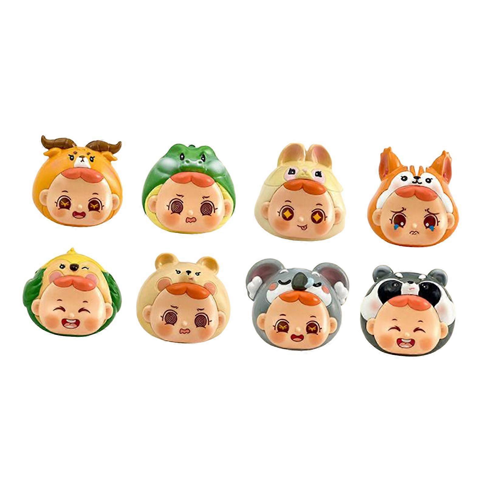 14 deler mini actionfigurer minifigurer sett for gutter jenter barn voksne